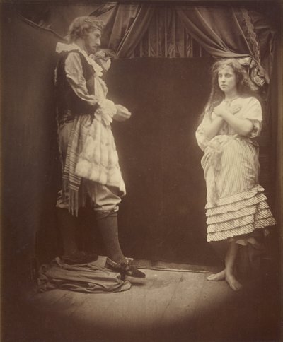 King Cophetua and the Beggar Maid by Julia Margaret Cameron